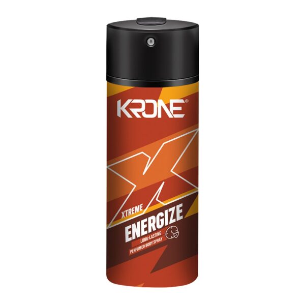 Krone Xtreme Energize Body Spray For Men – 150ml