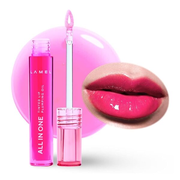 LAMEL All in One Lip Tinted Plumping Oil