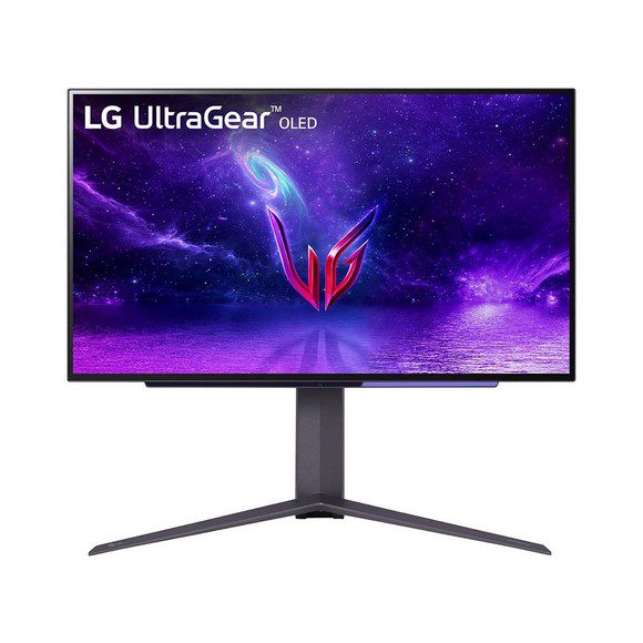 LG UltraGear 27 27GR95QE-B (26.5 Viewable) 240Hz OLED 2K 0.03ms FreeSync Premium & G-Sync Compatible, QHD 2560 x 1440, Flat Panel Gaming Monitor