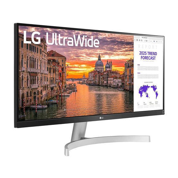 LG UltraWide 29WN600-W 29″ WFHD 2560 x 1080 75 Hz HDMI, DisplayPort RADEON FreeSync Built-in Speakers Monitor
