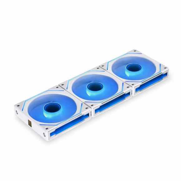 LIAN LI UNI FAN SL INFINITY 120 RGB 3 PCS PACK UF-SLIN120-3B ( L Connect 3.0 Controller included) White