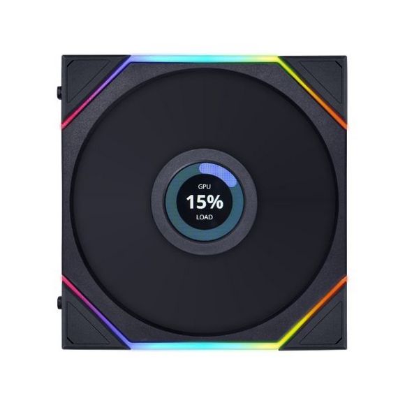 LIAN LI Uni Fan TL LCD 120mm ARGB Single Black