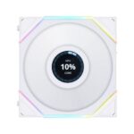 LIAN LI Uni Fan TL LCD 120mm ARGB Single White