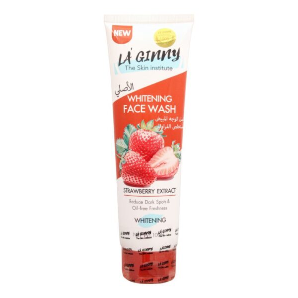 La’ Ginny Strawberry Extract Whitening Face Wash – 100ml