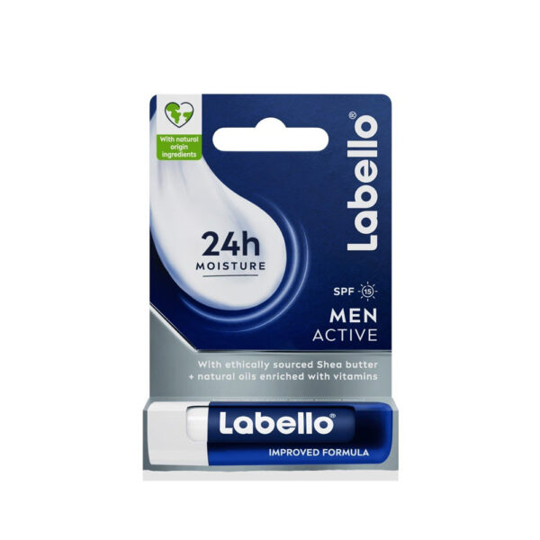 Labello 24h Melt In Moisture Lip Balm Men Active – 4.8gm