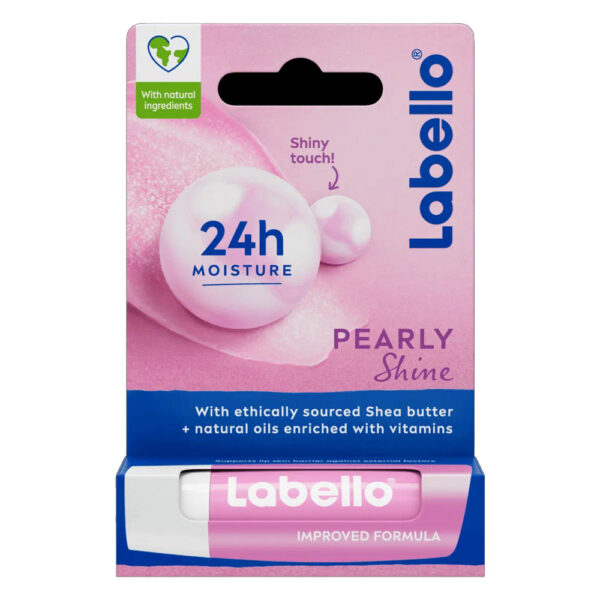 Labello Pearly Shine Caring Lip Balm – 4.8g
