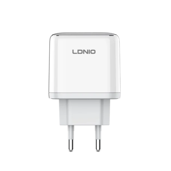 Ldnio Q1415 45W PD Super Fast Charger with Type -C To Type -C Cable -EU Plug
