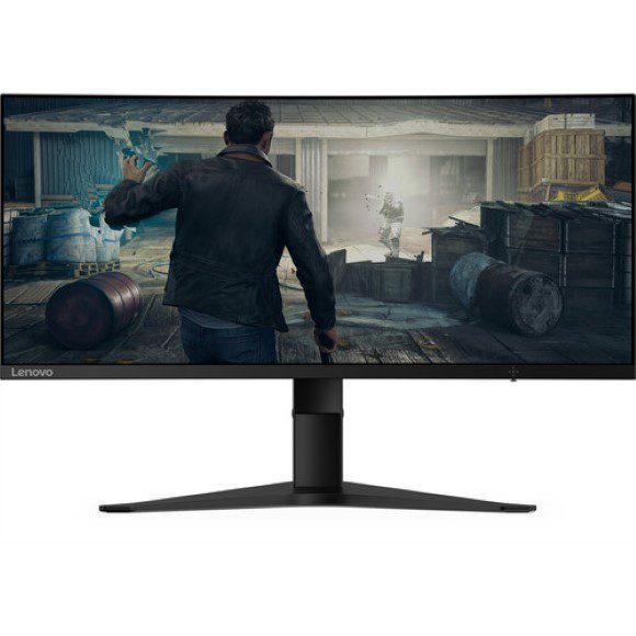 Lenovo G34w-10 34″ 1440p 144Hz WQHD Curved Gaming Monitor (Open Box)