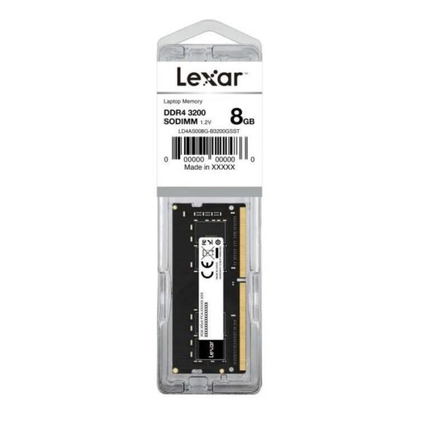 Lexar 8GB DDR4-3200 SODIMM Laptop Memory