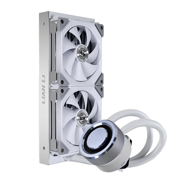 LIAN LI Galahad 240SLB, 240mm Galahad liquid cooler with SL Unifan – White
