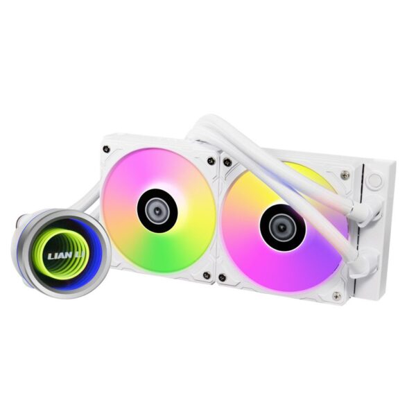 Lian Li GALAHAD II Trinity 240 AIO CPU Cooler White