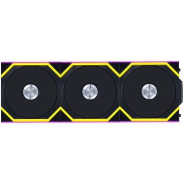Lian Li UNI FAN SL Wireless 120 – Triple Pack – Reverse Blade – ARGB Fan, Black