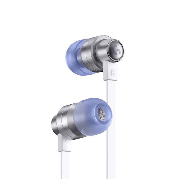 Logitech G G333 Gaming Earphones With Mic and Dual Drivers (White)