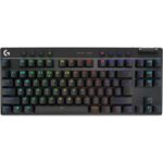 Logitech G Pro X TKL Lightspeed Wireless Mechanical Gaming Keyboard (Black)