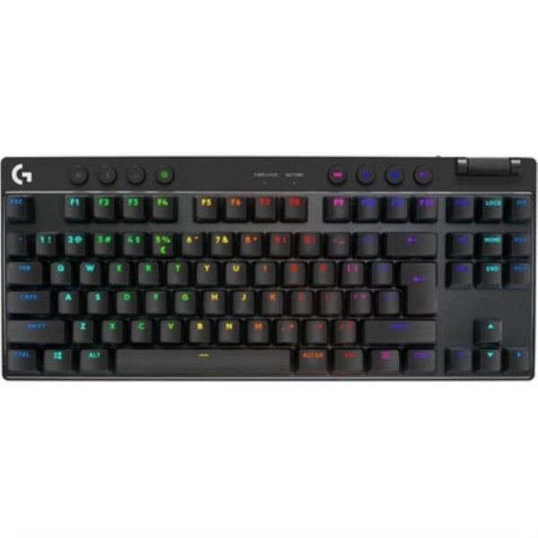 Logitech G Pro X TKL Lightspeed Wireless Mechanical Gaming Keyboard (Black)