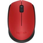 Logitech M171 Wireless Mouse – Red/Black – 910-004657