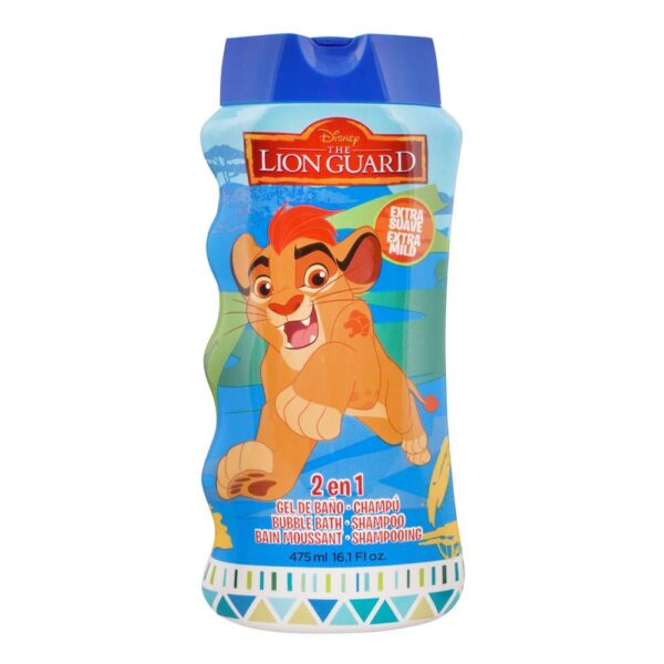 Lorenay Disney The Lion Guard 2 in 1 Bubble Bath + Shampoo – 475ml
