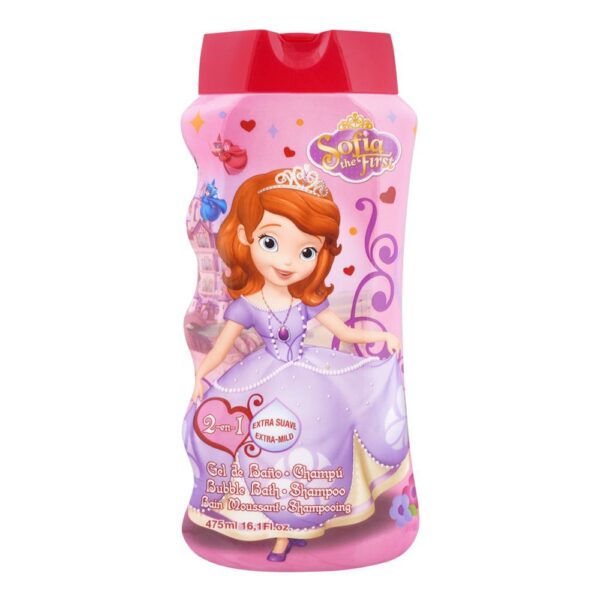 Lorenay Disney Sofia The First 2 in 1 Bubble Bath + Shampoo – 475ml
