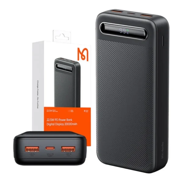 Mcdodo 22.5w 20000mAH Power Bank -MC3891