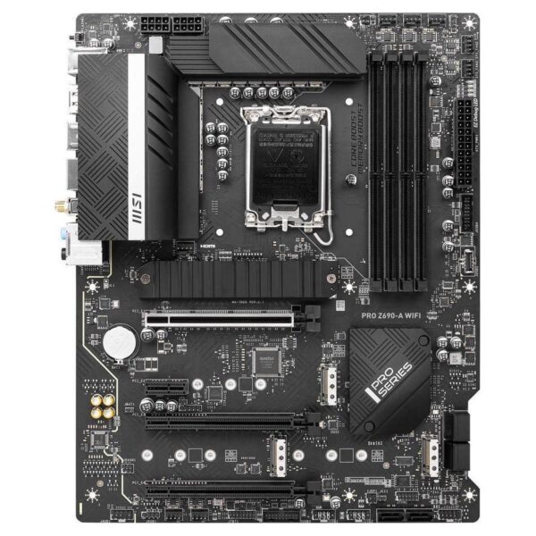MSI PRO Z690-A WIFI DDR5 LGA 1700 ATX Intel Motherboard (Black Box)  Open Box