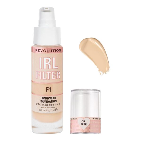 Makeup Revolution IRL Filter Longwear Foundation – 23ml