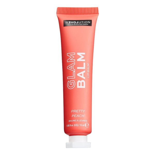 Relove By Revolution Glam Balm Lip Balm Pretty Peach
