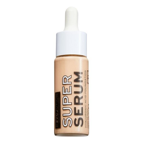Makeup Revolution Relove Super Serum Hyaluronic Acid Foundation, F1