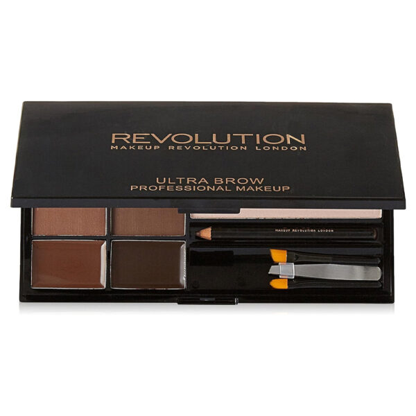 Makeup Revolution Ultra Brow Palette – Medium to Dark