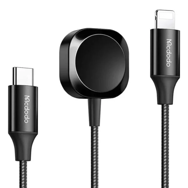 Mcdodo 15W 2in1 Apple Watch Charge & Lightning to Type C- CH-2980