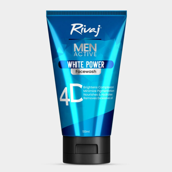 Men Active White Power Face wash 100ml