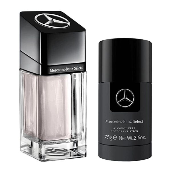 Mercedes-Benz Select Perfume Set For Men, EDT – 100ml + Deodorant Stick – 75g
