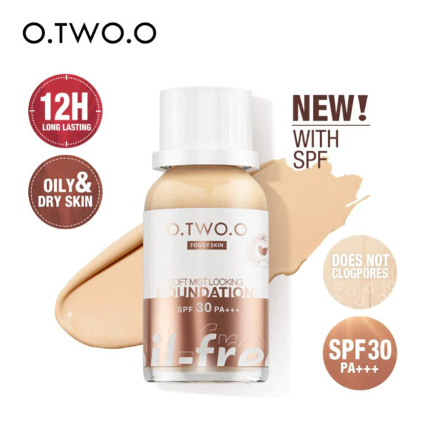 O.TWO.O Soft Mist Locking Liquid Foundation SPF 30+