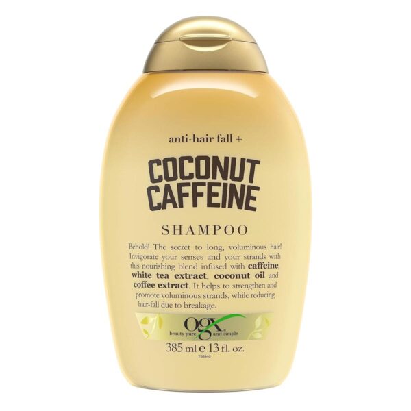OGX Anti-Hair-Fall-Coconut Caffeine Strengthening Shampoo 385ml