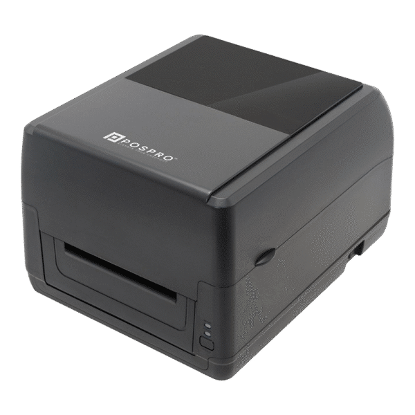 Pospro TLP-250<br /> Thermal + Ribbon Label Printer ( 4″ )