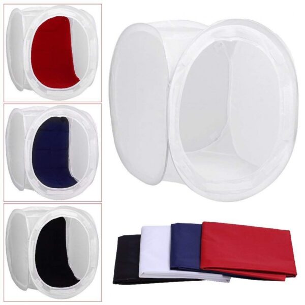 Portable Product Photography Tent: 80x80cm Shooting Studio Box for Product
