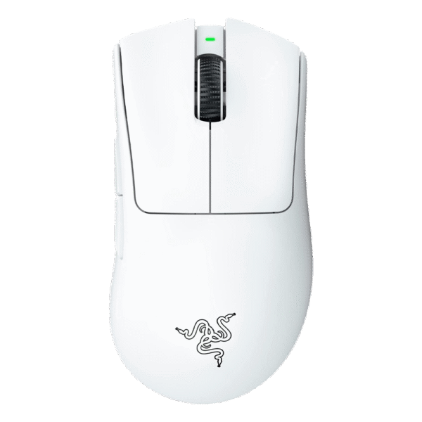 Razer DeathAdder V3 Pro – Ergonomic Wireless Gaming Mouse (White)