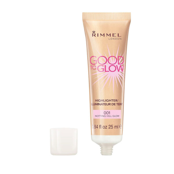 Rimmel London Good To Glow Highlighter, Illuminator 001 Notting Hill Glow – 25ml