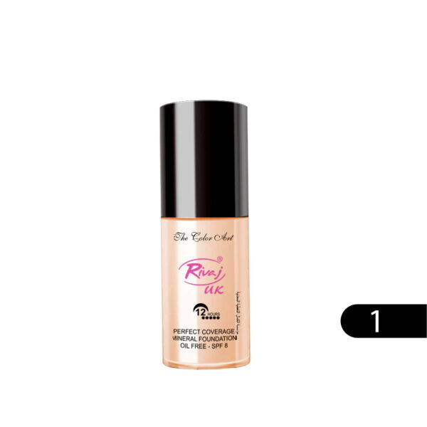 Rivaj Perfect Coverage Mineral Foundation – 30ml