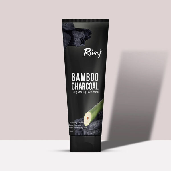 Rivaj Brightening Face Wash Bamboo Charcoal