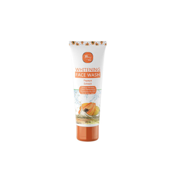 Rivaj Whitening Face Wash Papaya Extract – 100ml