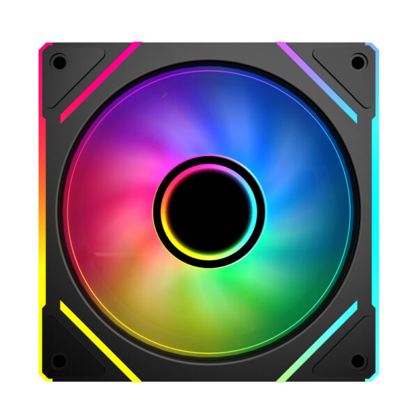 SAMA YF1203I Halo ARGB Fan – Black