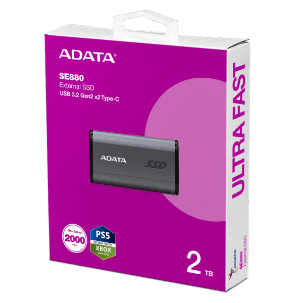 2 TB ADATA SE880 Portable SSD
