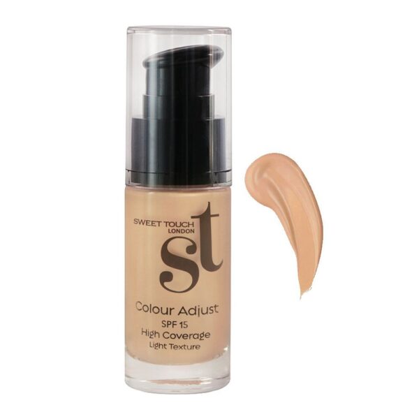ST London High Coverage Colour Adjust Foundation, HC 133, SPF 15, Light Texture – 30ml