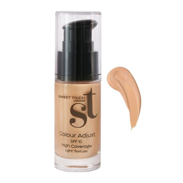 ST London High Coverage Colour Adjust Foundation, HC 134, SPF 15, Light Texture – 30ml