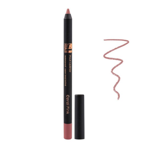 ST London Pout Lipliner Waterproof Long Lasting, Coral Pink