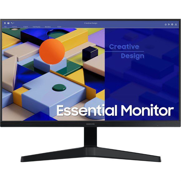 Samsung 22″ LS22C310EAMXUE S3 S31C IPS FHD 5ms 75Hz FreeSync Borderless Design Essential Monitor
