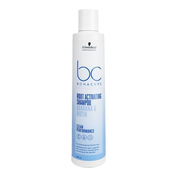 Schwarzkopf BC Bonacure Scalp Root Activating Shampoo Guarana & Biotin – 250ml