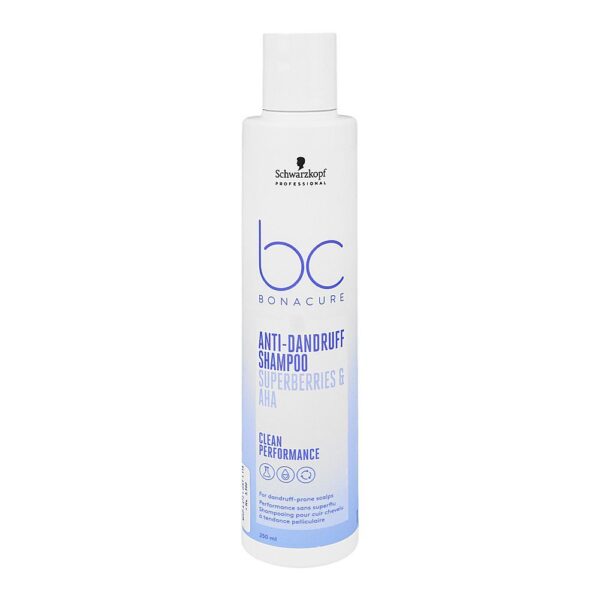 Schwarzkopf Bc Bonacure Super Berries & AHA Anti-Dandruff Shampoo – 250ml