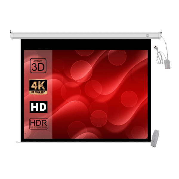 7×7 Feet Motorized Projector Screen