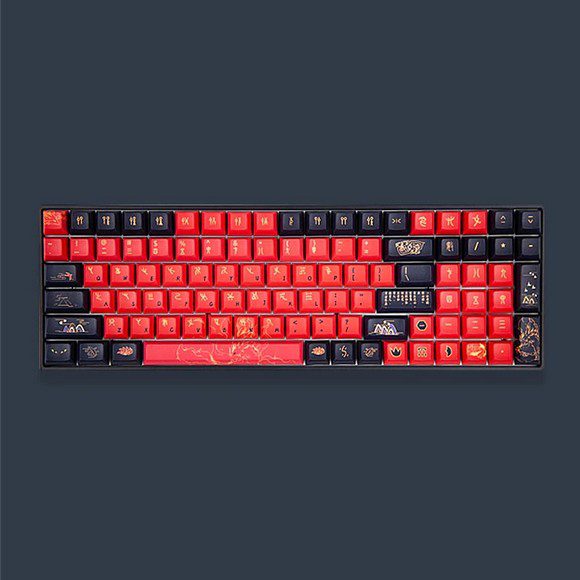 Skyloong SK96s Dragon (Yellow Switches) Mechanical Wireless Bluetooth Keyboard